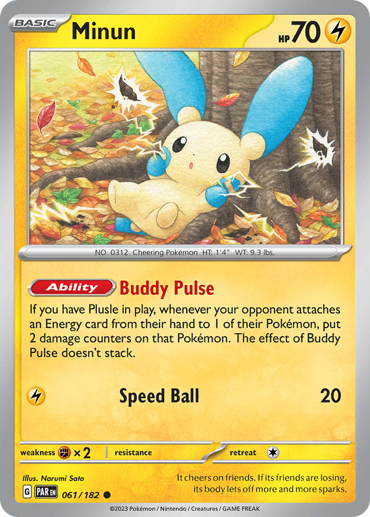 Minun [Reverse Holo]